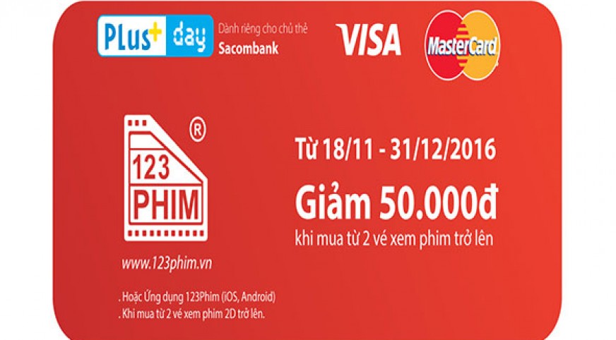 123phim.vn:Xem phim hay cùng chủ  thẻ Sacombank