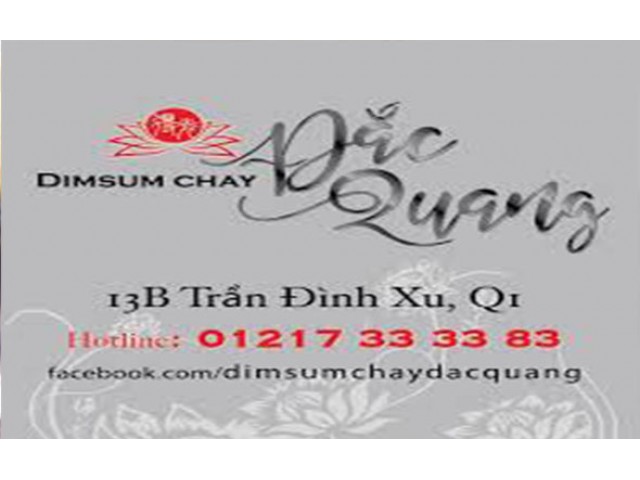 Nhà hàng Dimsum Chay Đắc Quang